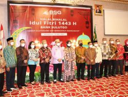 BSG gelar halal bihalal di Gorontalo, sekaligus penyambutan Penjabat Gubernur