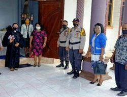 Bupati E2L apresiasi Polres Talaud yang terus melakukan himbauan prokes di tempat ibadah