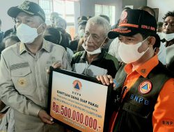 BNPB kucurkan dana 500 juta untuk korban bencana alam di Minsel