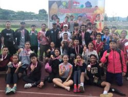 Bawa pulang puluhan medali, kontingen Mitra juara umum kejurda atletik Sulut