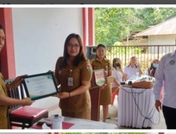 Camat Silian Raya Nancy Lendombela raih penghargaan dari P3MD Sulut