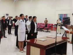 Pemkab Mitra rotasi puluhan pejabat eselon II-III dan IV