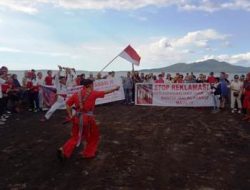 Tongkoho Bada…! Tamboho…! Masyarakat Adat Bantik minta hentikan reklamasi pantai Malalayang
