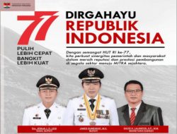 Bupati James Sumendap Gaungkan Semangat Nasionalis : Pulih Lebih Cepat Bangkit Lebih Kuat