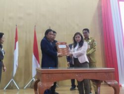 Bupati James Sumendap tandatangani nota kesepakatan P-KUA dan P-PPAS