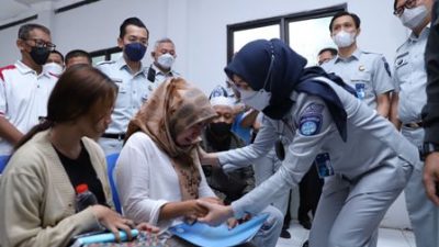 Jasa Raharja telah salurkan santunan kepada seluruh ahli waris korban kecelakaan truk kontainer di Bekasi