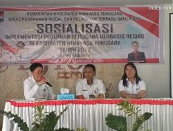 DPMPTSP Mitra sosialisasikan OSS-RBA bagi pelaku usaha