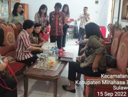 Kadis Sarah Kindangen sambut rombongan Disdik Kota Tomohon