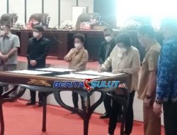 Walikota dan Pimpinan DPRD teken Nota Kesepakatan KUA-PPAS APBD Manado 2023