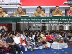Kumpul para tokoh agama se-Kota Manado, ini pesan penting Walikota Andrei Angouw