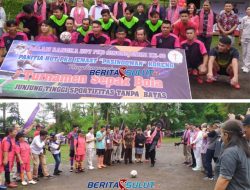 Anggota Bawaslu RI Herwyn Malonda buka turnamen sepakbola GMIM Pasinoowan Koreng