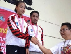 Atlet tenis meja Manado Praysi Sulangi bangga bawa pulang 3 medali dari Porprov Sulut 2022