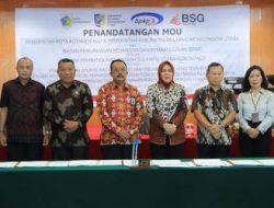 BSG, BPKP, Pemkot Kotamobagu dan Pemkab Bolmut teken MoU pengelolaan keuangan dengan Kas Daerah Online yang Terintegrasi FMIS