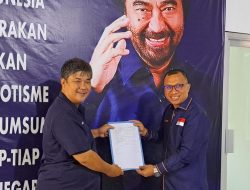 Kader terbaik NasDem Adrey Laikun resmi daftar Bacaleg 2024 di partai ini