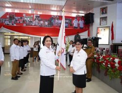 Dihadiri MM-HH, Rita Tangkudung Resmi Nahkodai PMI Kota Bitung