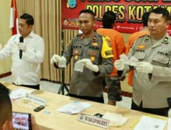 Polres Kotamobagu Amankan Seorang Warga Mitra dan Babuk 6 Paket Sabu, Dikirim dari Palu