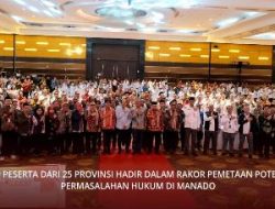 749 Peserta dari 25 KPU Provinsi Bahas Pemetaan Potensi Permasalahan Hukum di Manado