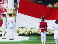 Nathaniel Sondakh, Pelajar Sulut Pembentang Bendera HUT ke-78 RI di Istana Merdeka, Putra Wakil Ketua DPRD Sangihe