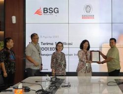 BSG Raih Sertifikasi ISO 27001:2022 untuk Sistem Manajemen Keamanan Informasi