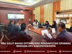 KPU Sulut Update Penginputan Aplikasi Siparmas dan Evaluasi Program ‘Rabu Bacarita Pemilu’