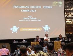 Ketua KPU Sulut Bahas Logistik Pemilu dalam Rakor Pembinaan SDM Bawaslu Kab/Kota dan Panwascam