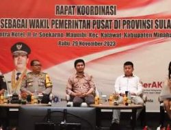 KPU Sulut Pastikan Kesiapan Pemilu 2024 dalam Rakor Gubernur