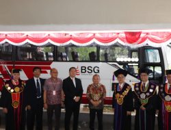 BSG Serahkan 1 Unit Bus Operasional Untuk UNSRAT, Komitmen Dukung Pendidikan di Sulut