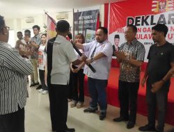 Relawan Gapura Nusantara Sulut Resmi Dilantik, Risat Sanger Cs Siap Menangkan Ganjar-Mahfud