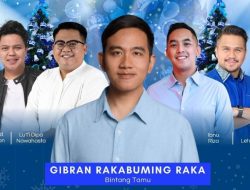 Besok, Christmas Youth Celebration & Concert di Sulut Hadirkan Gibran Rakabuming Raka