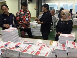 KPU Sulut Bersama Polda, Kejati dan BIN Monitoring Pencetakan Surat Suara Anggota DPD