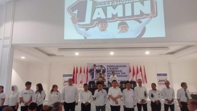 Siap Tempur! Tim Pemenangan Daerah Anies-Muhaimin di Sulut Dikukuhkan, Ini Daftar Namanya