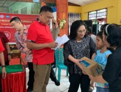 Didampingi Gubernur Olly, Ibu Rita Pimpin Anjangsana IAFP Unsrat di Panti Asuhan dan Panti Werda