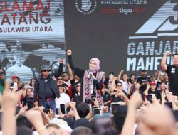 Dampingi calon Ibu Negara, James Sumendap serukan pemenangan Ganjar-Mahfud