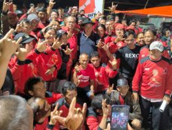 James Sumendap bakar semangat para pendukung di Minahasa Selatan