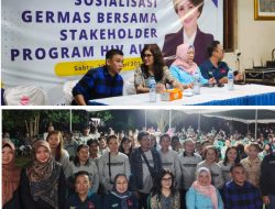 Gelar Sosialisasi GERMAS Bersama Stakeholder Program HIV/AIDS di Paniki Bawah, Felly Runtuwene Ingatkan Masyarakat Jaga Kesehatan dan Kebersihan