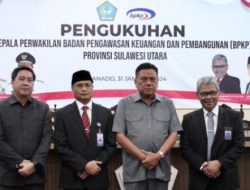 Gubernur Olly Dondokambey Kukuhkan Kepala BPKP Perwakilan Sulut yang Baru