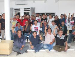 Ofu Merah JS Kota Manado konsolidasi menangkan James Sumendap