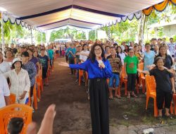 Wujudkan Perubahan Positif Bagi Masyarakat Sulut, Felly Runtuwene Sosialisasikan Program Kerja di Minsel