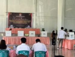 KPU Bolmut Gelar Simulasi Tungsura Pemilu 2024, Penting untuk Penguatan PPK dan PPS