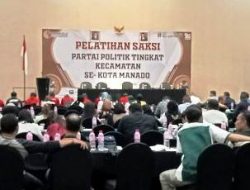 Bawaslu Manado Ajak Saksi Parpol Saling Mengawasi Supaya Pemilu 2024 Dapat Terawasi Dengan Baik