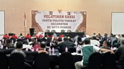 Bawaslu Manado Ajak Saksi Parpol Saling Mengawasi Supaya Pemilu 2024 Dapat Terawasi Dengan Baik