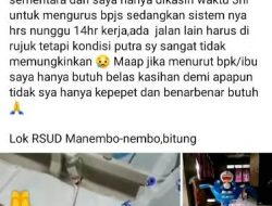 Viral Orang Tua di Bitung Jual Sepeda untuk Biaya Anak di RSUD, Langsung Ditangani Walikota Maurits Mantiri