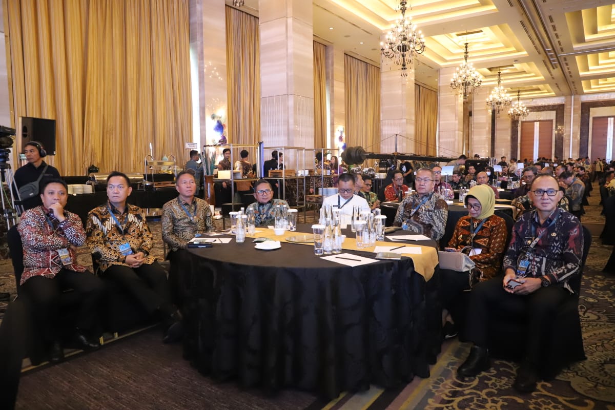 Bupati Franky Donny Wongkar menghadiri kegiatan Rapat Koordinasi Nasional IKN