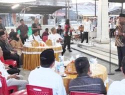 Gubernur Sulut Olly Dondokambey Teken Prasasti Pembangunan Menara Masjid Jami Nurul Huda Ketang Baru