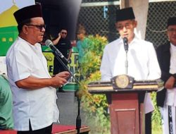 Walikota dan Wawali Bitung Hadiri Sholat Id Idul Fitri 1445 Hijriah di Lokasi Berbeda