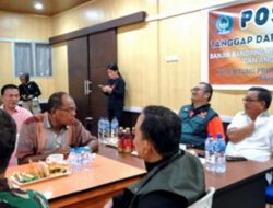 Walikota Bitung Maurits Mantiri dan Forkopimda Gelar Rakor Pembentukan Posko Erupsi Gunung Ruang
