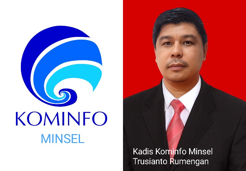 Kadis Kominfo Minsel Tusrianto Rumengan (foto ist)