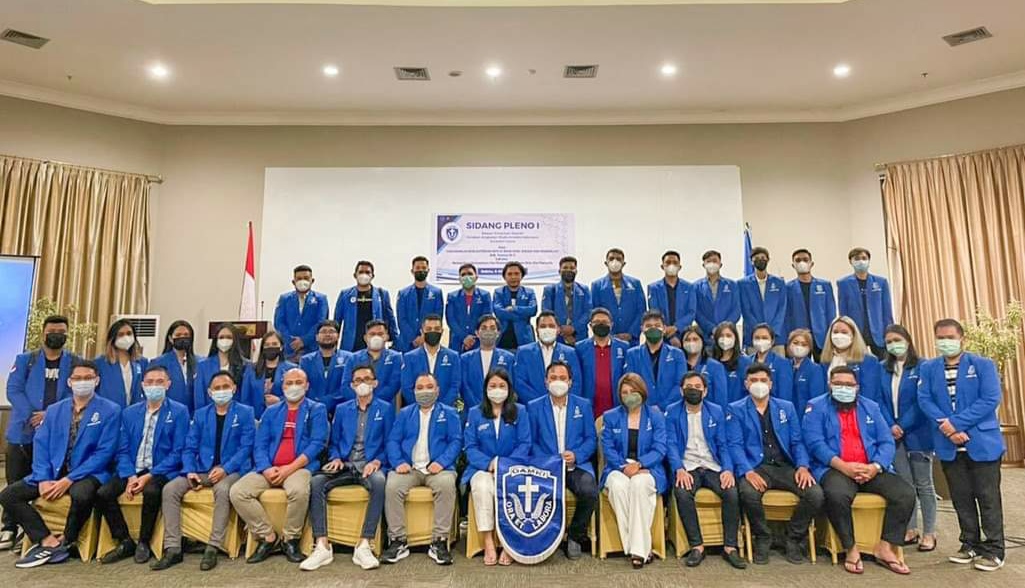 Pengurus GAMKI Sulut Periode 2021-2024 (foto ist)