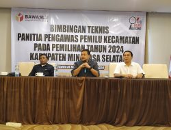 Tutup Bimtek Panwascam di Minsel, Ini Pesan Ketua Bawaslu Sulut
