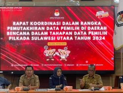 KPU Sulut Bahas Pemutakhiran Data Pemilih Daerah Bencana dalam Tahapan Pilkada 2024